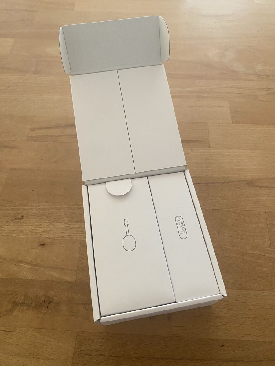 Google Sistemi audio & multimediali: Google Chromecast mit Google TV HD Streaming Player – Nuovo (secondo la descrizione) da Adligenswil venduto da DOMBO-JET 1