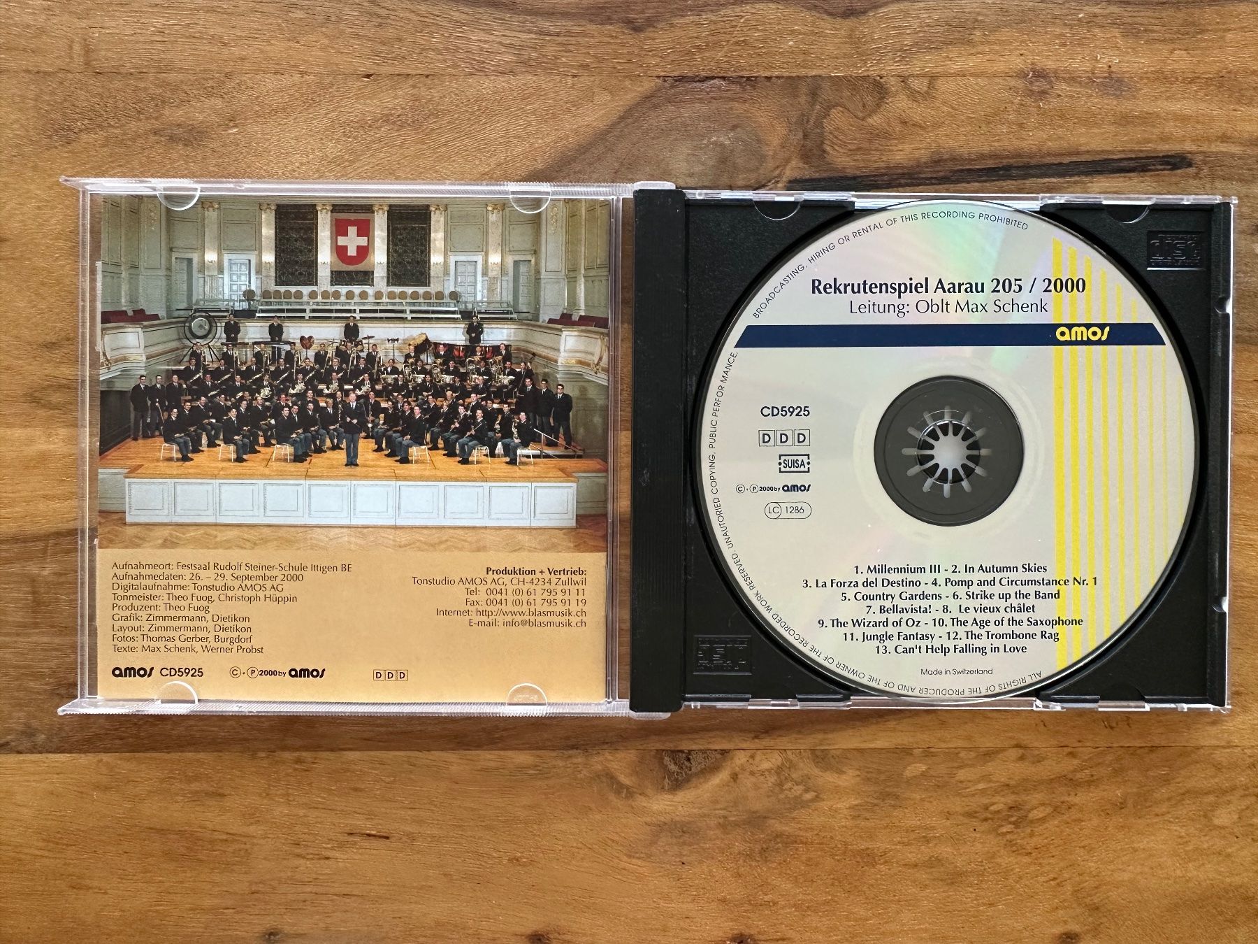 CD: Classics Rekrutenschule Aarau 205 / 2000 – Usato da Horgen venduto da flyingpenguin2000 1