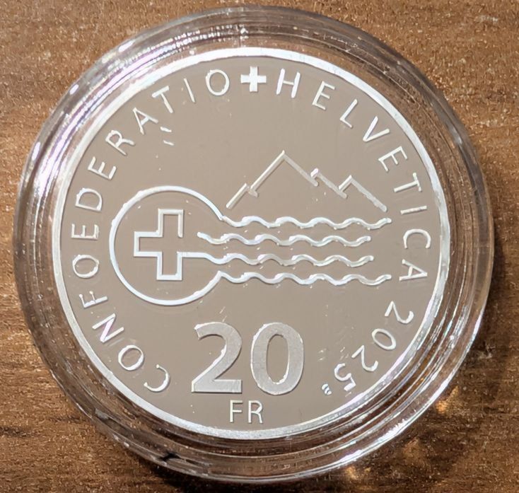 Alle Münzen: 20 Franken 2025 pp Silber Lago Maggiore Box – Neu (gemäss Beschreibung) aus Arch von moneyswiss 2