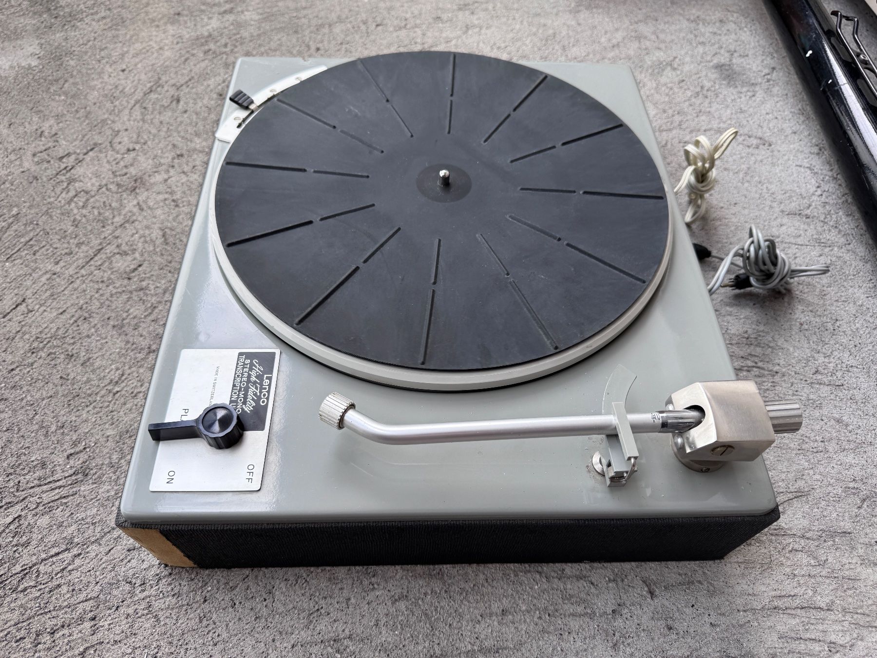 Lenco Plattenspieler: LENCO L70 Heavy Platter – Gebraucht aus Zürich von Tapehead 5