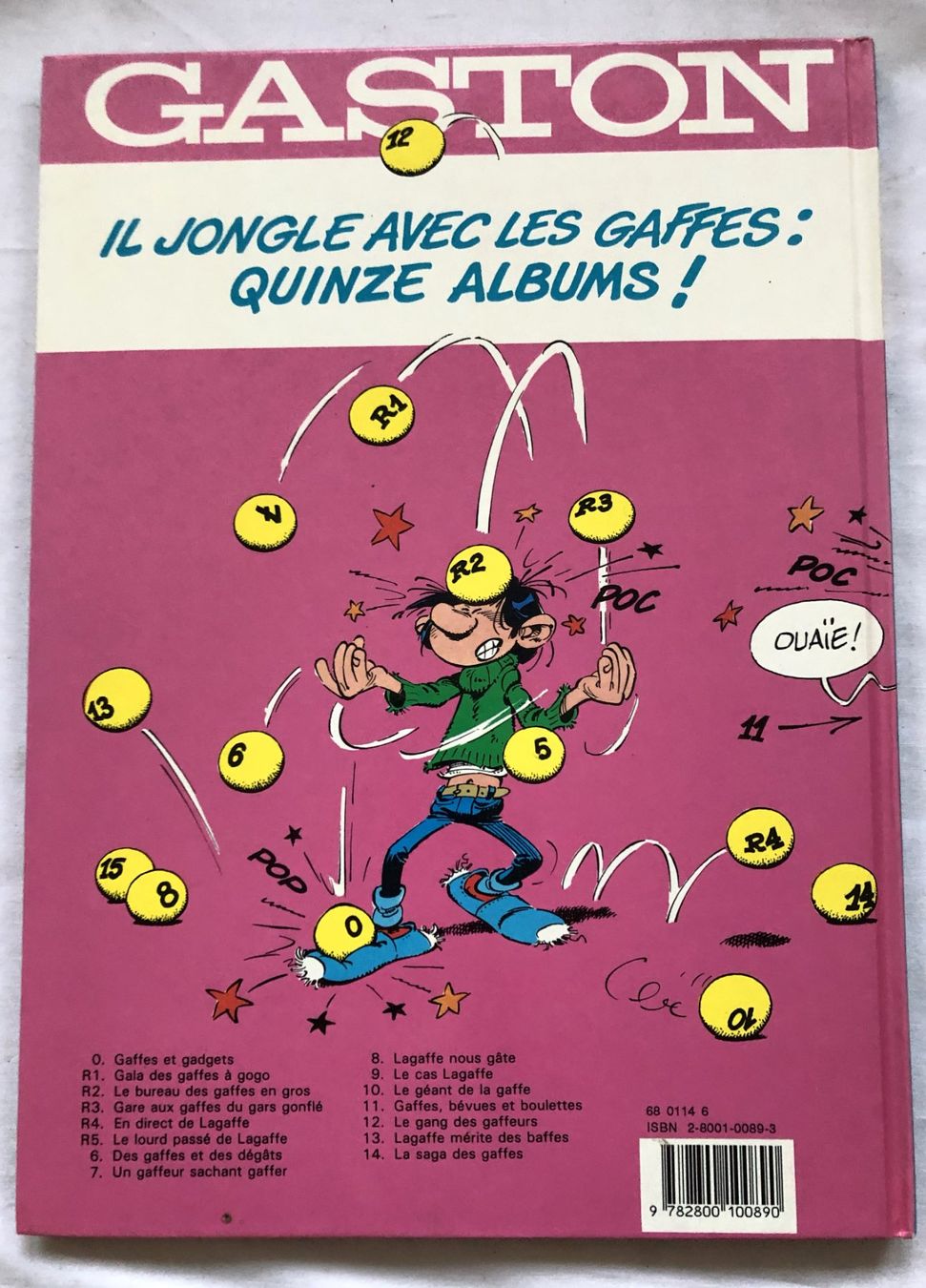 Fumetti: GASTON - 7 - Un gaffeur sachant gaffer – Usato da Schaffhausen venduto da durruti 4