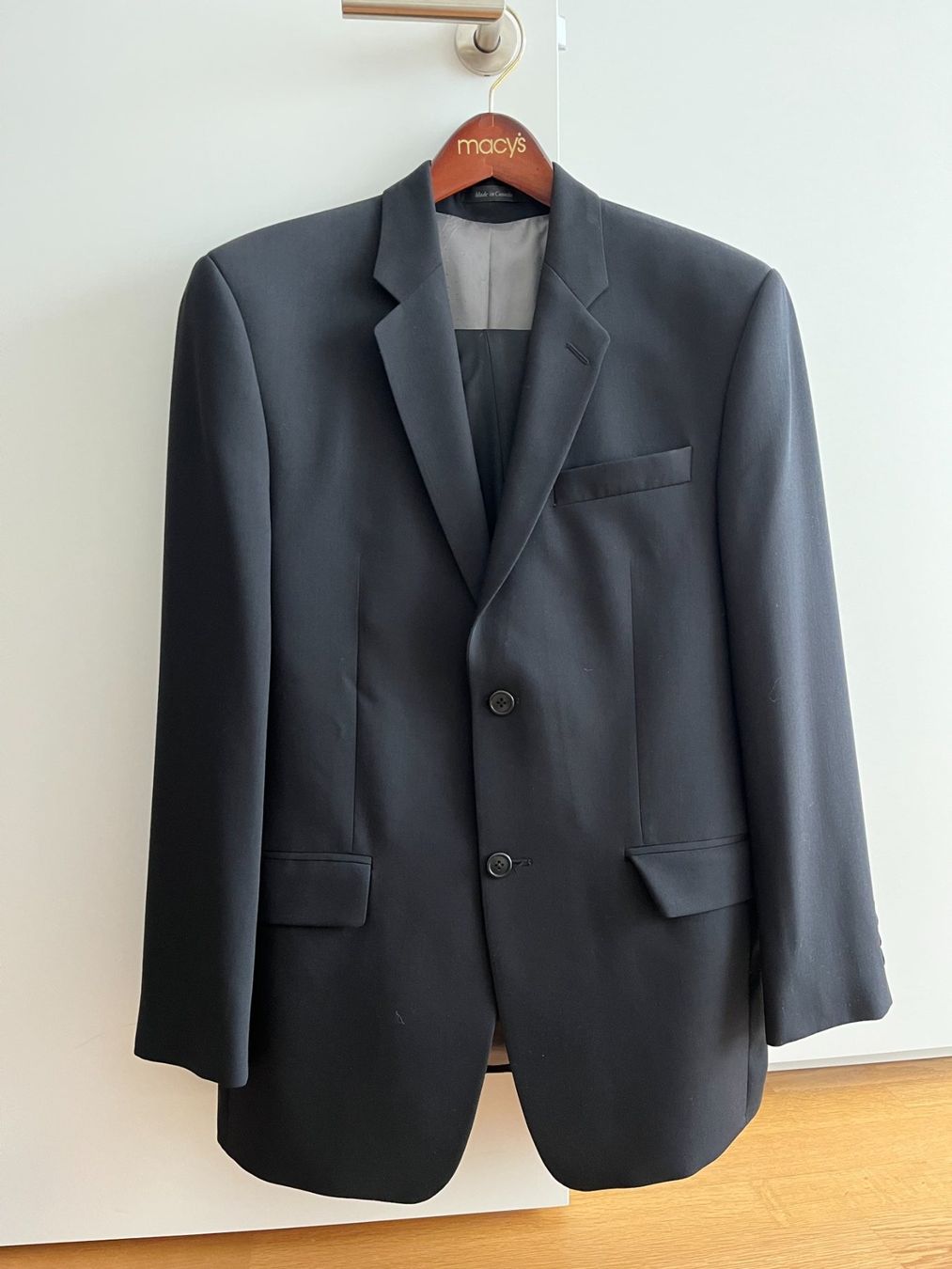 Calvin Klein Anzüge: Calvin Klein Anzug - schwarz - 100% Wolle – Neu (gemäss Beschreibung) aus Cham von Aimar7 1