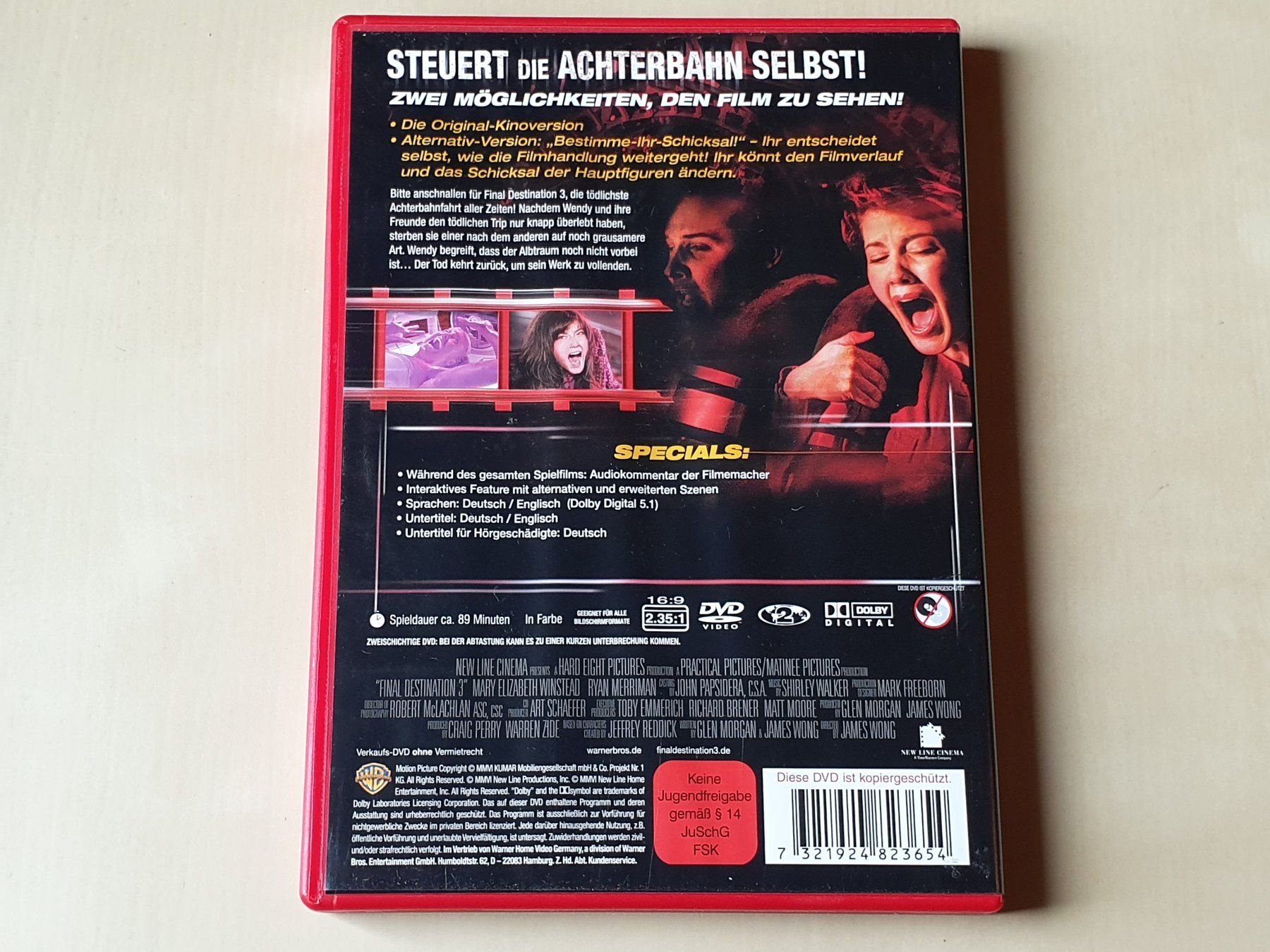 Alle DVDs: Final Destination 3 – Gebraucht aus Stansstad von collectorsshop 1
