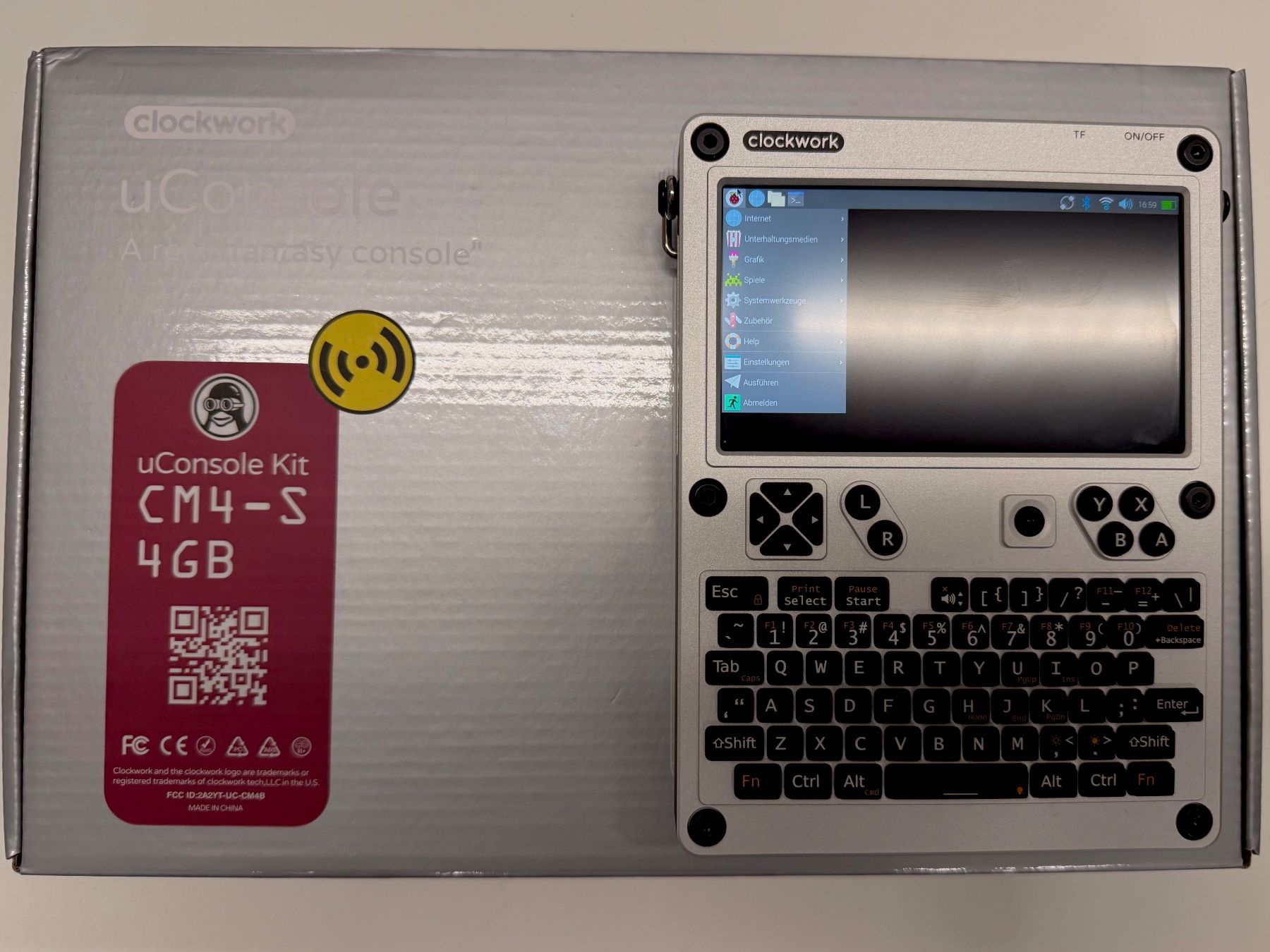 PC: ClockworkPi uConsole CM4-S 4GB (Cyberdeck) – Usato da Zürich venduto da Schnullimaus 8