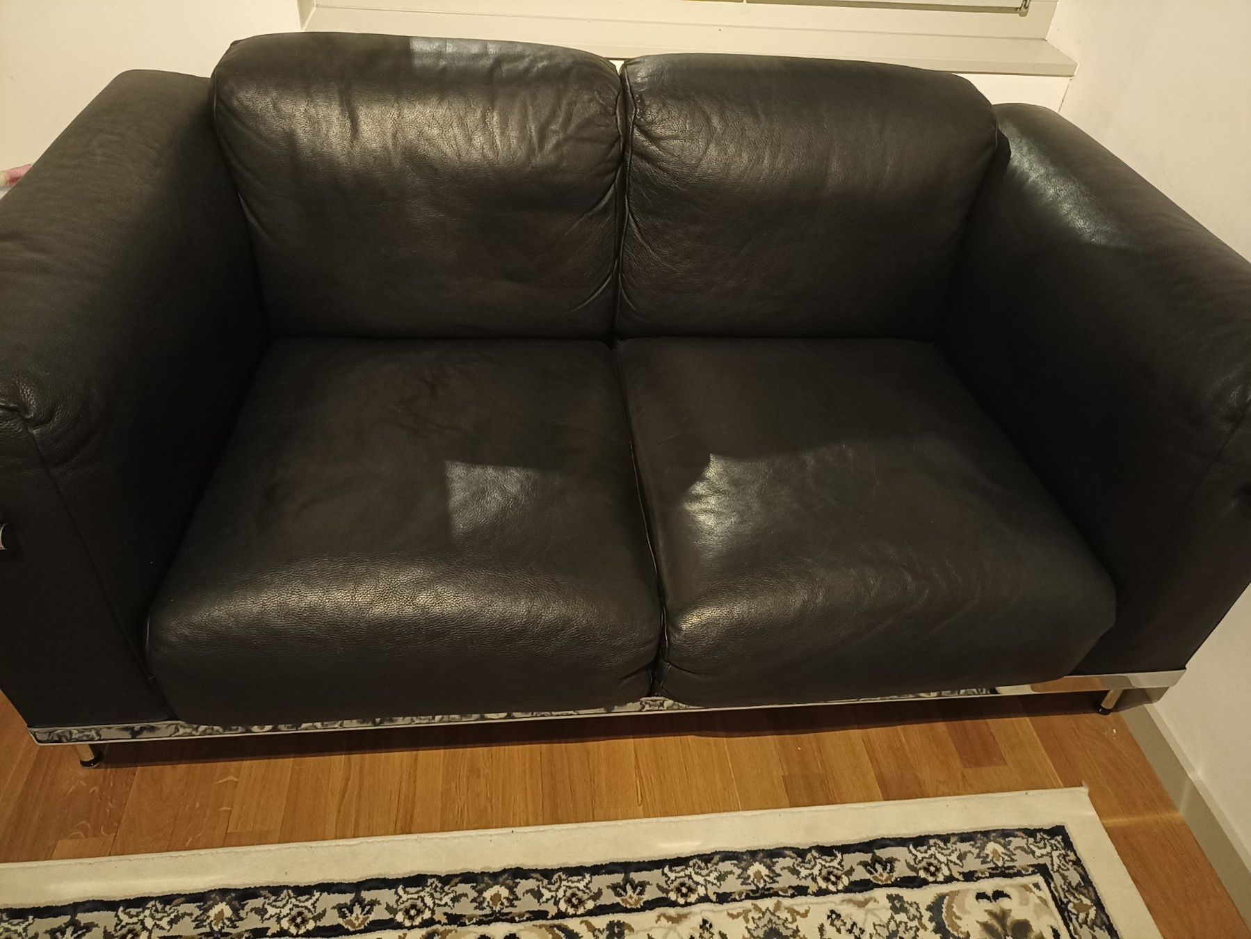 De Sede Poltrone: Zwei Leder De Sede Sofas – Usato da Oberengstringen venduto da Menyar1982 1