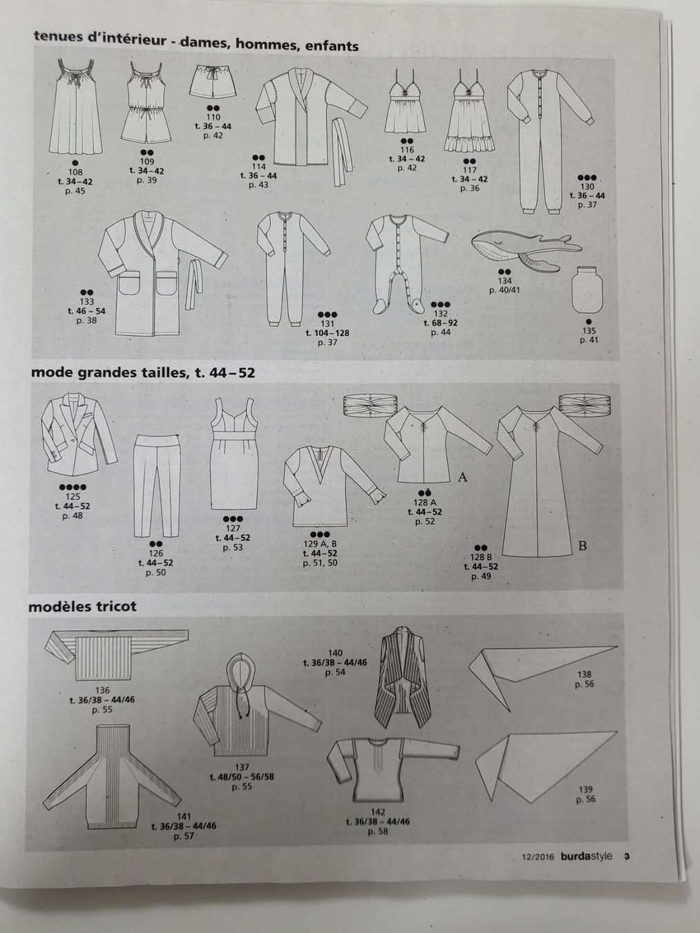 Cartamodelli: Patrons de couture – Nuovo e nell'imballaggio originale da Lausanne venduto da skede 2