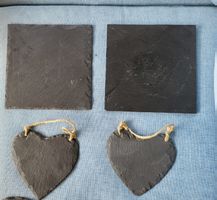 Schieferplatten Untersetzer
