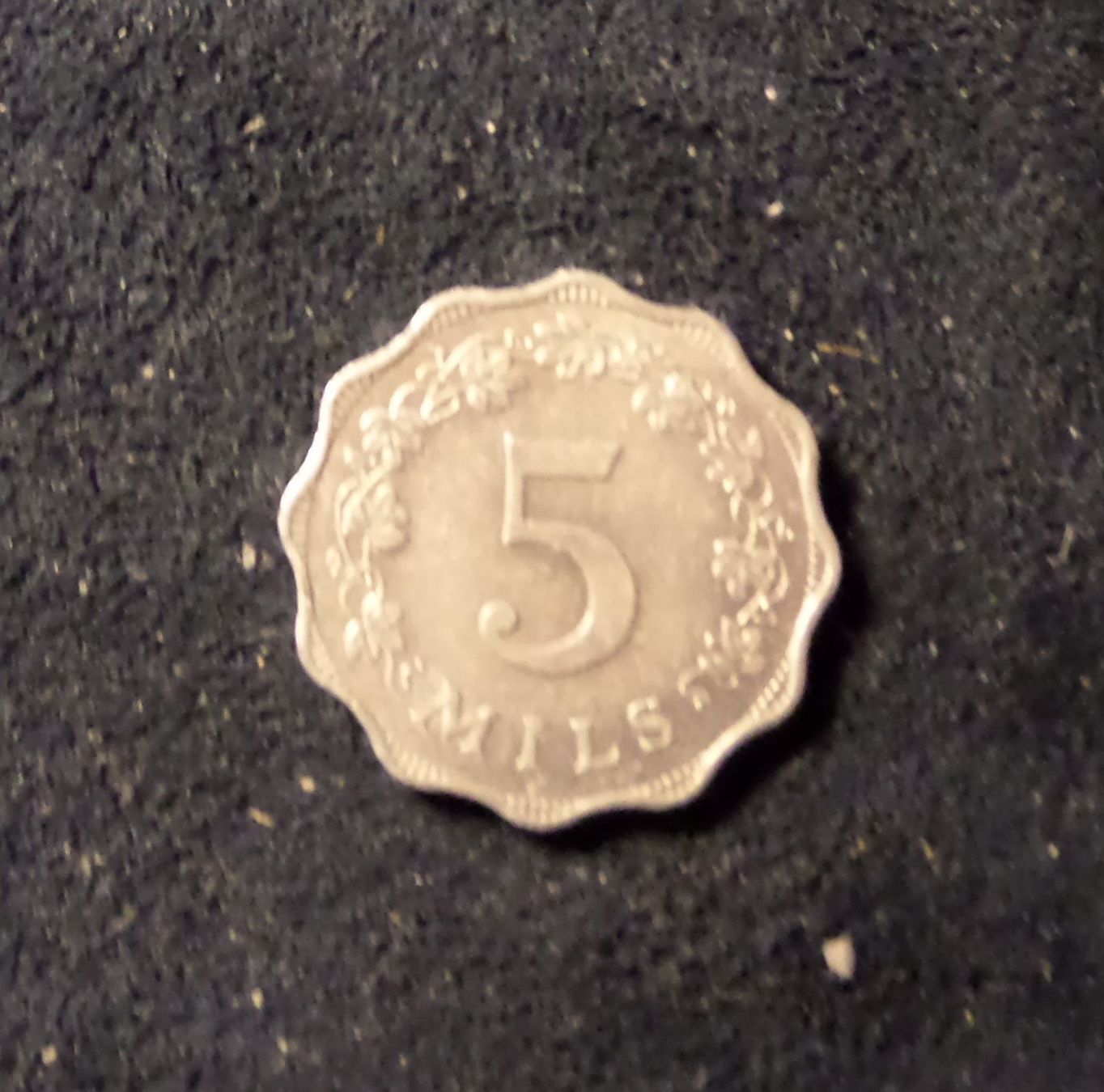 Tutti le monete: MALTE 5 MILS 1972 – Usato da Nyon venduto da an54 1