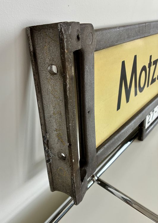 Ecriteaux: Strassenschild Motzstrasse Berlin Rarität, Sammler 82x30cm – D'occasion à Zürich par tersus1981 3