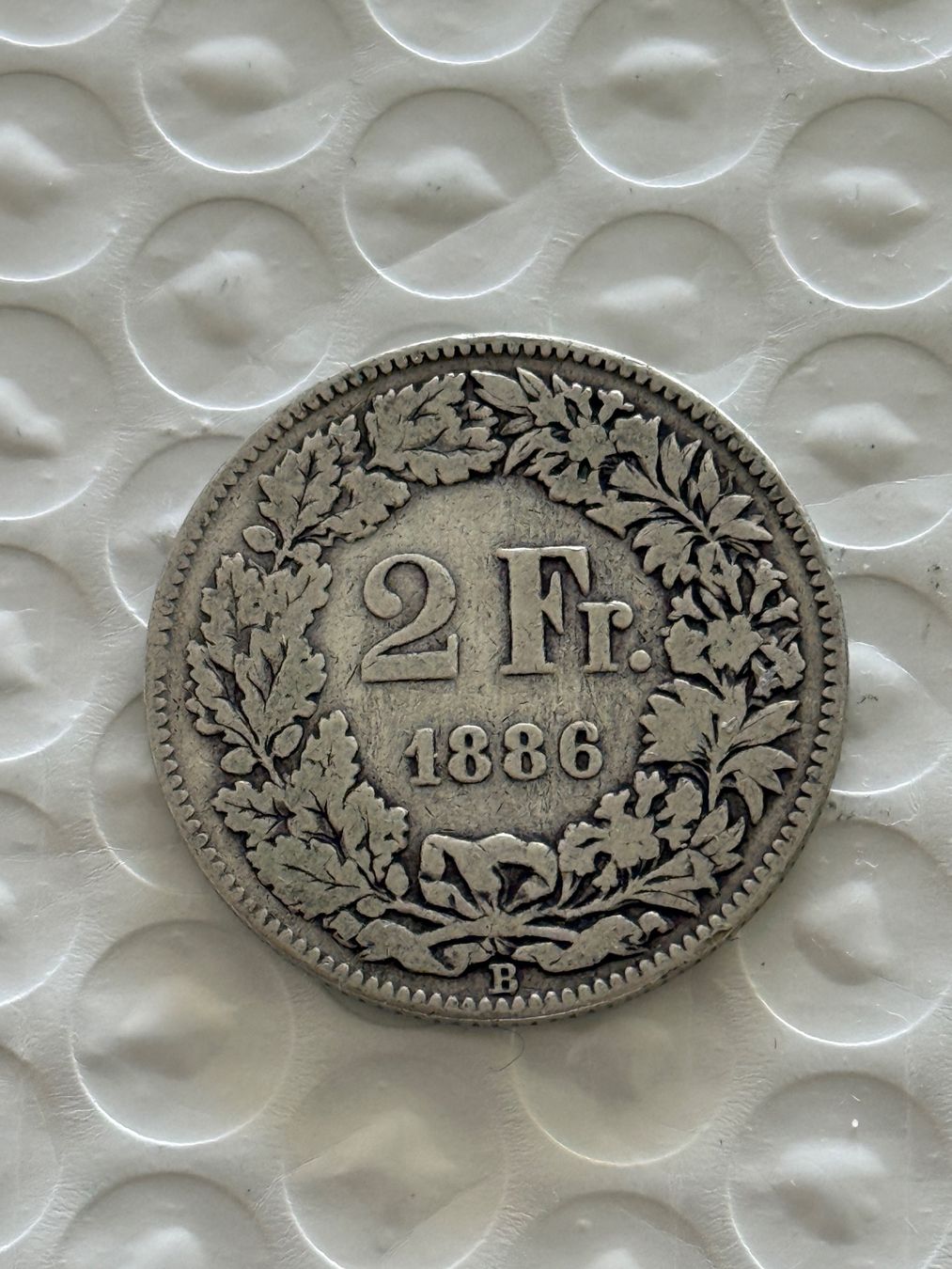 Tutti le monete: 2 Franken 1886  Rar – Usato da Wallisellen venduto da SWISS_SILVER1
