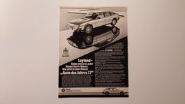 ROVER SD 1 3500 (1977) - Werbung / Bilddokument / Reklame