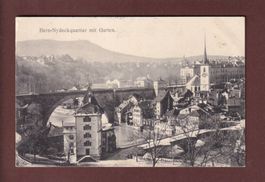 BERN - Nydckquartier mit Gurten - 1911