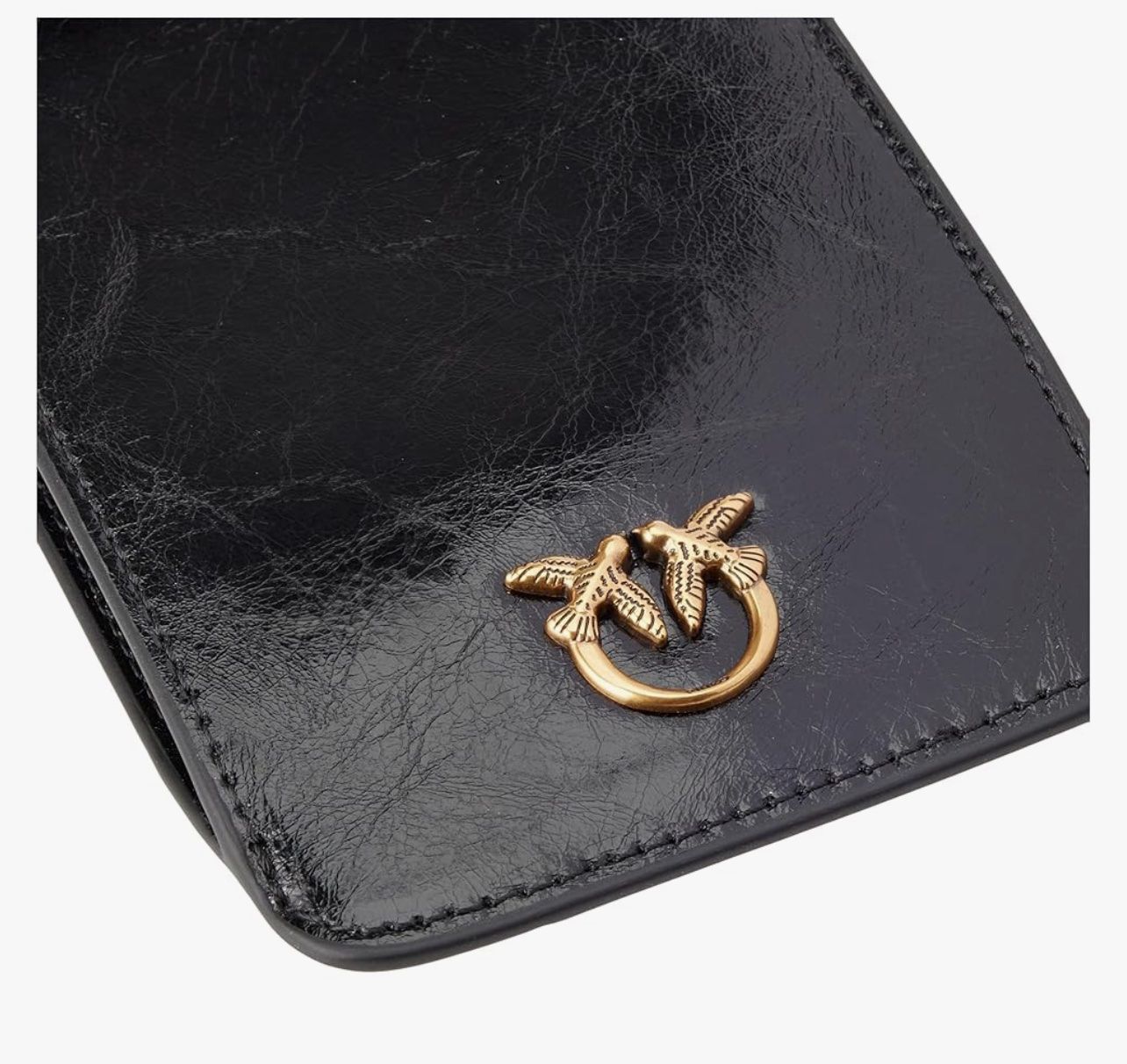 Pinko Borse da donna: Pinko Damen Handytasche Vitello Shiny – Nuovo e nell'imballaggio originale da Oberaach venduto da Dandy2021 3