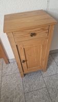 Kästchen Kiefernholz mit Schublade und Tuer gebraucht