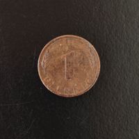 1 Pfennig Münze Deutschland 1976