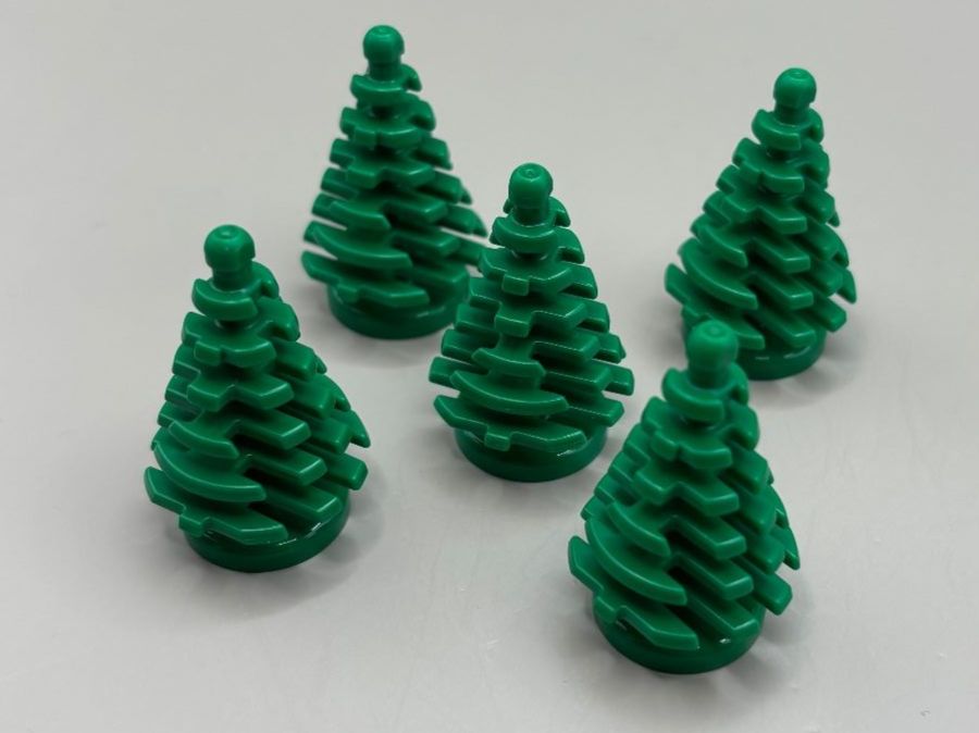 Lego Kit di costruzioni: 5x Lego Bäume / trees / arbre NEU – Nuovo (secondo la descrizione) da Lengnau AG venduto da Chefe43