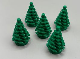 5x Lego Bäume / trees / arbre NEU