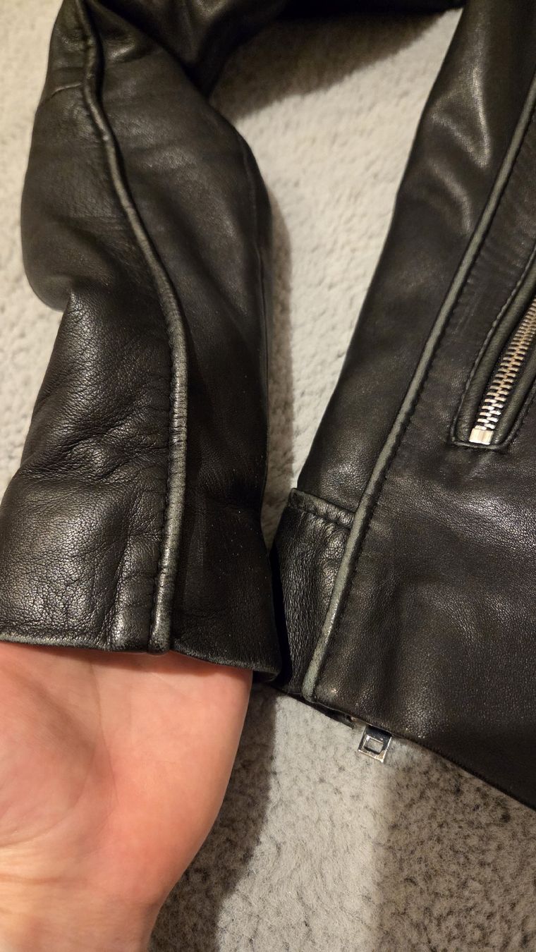 Zara Giacche: Echtleder Jacke | schwarz | gr. S | tailliert – Usato da Weisslingen venduto da An_4ha 2
