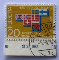 CH Briefmarken GESTEMPELT  