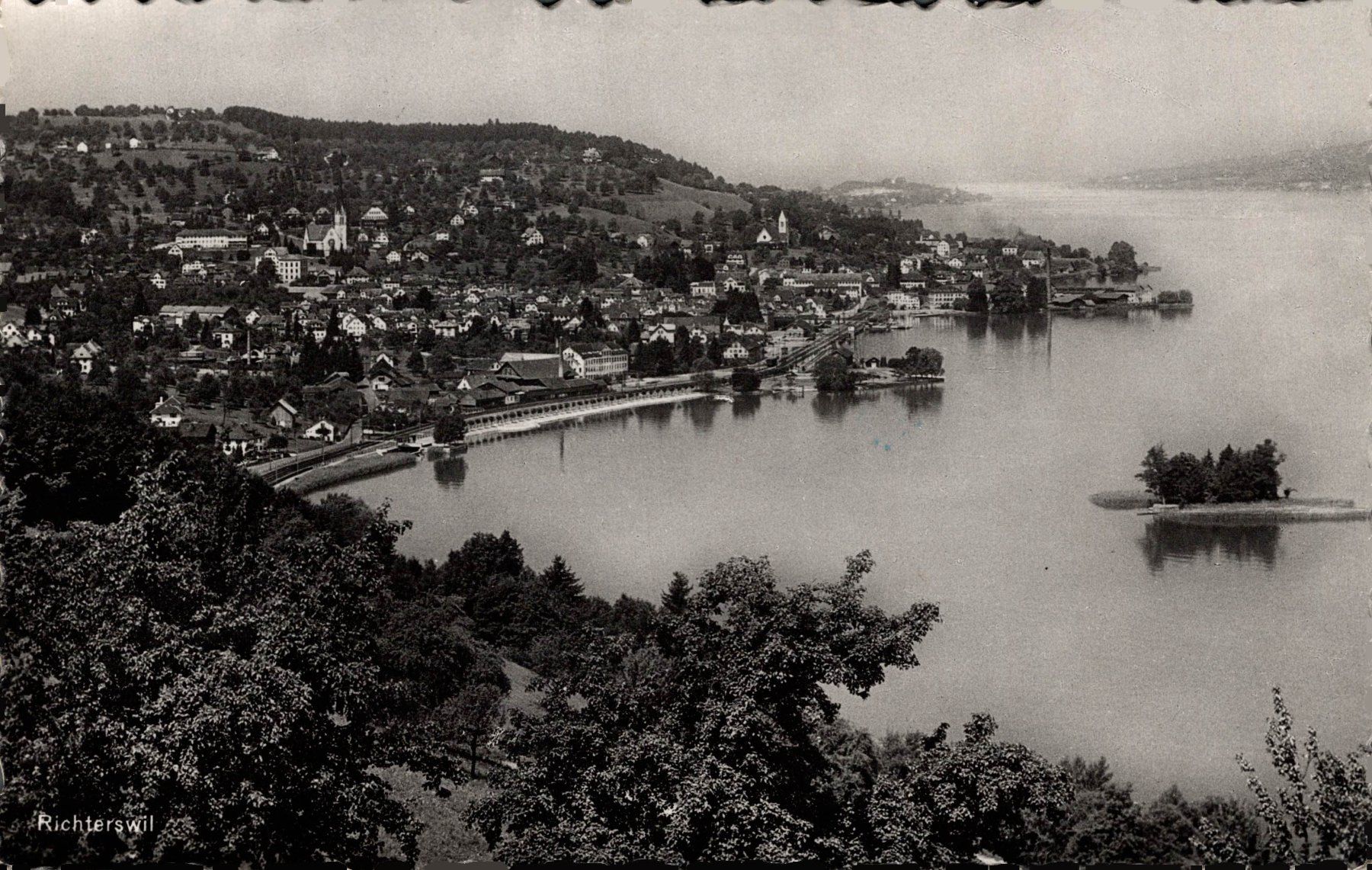 Cartoline postali: Richterswil – Usato da Bronschhofen venduto da Astore