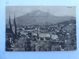 Ansichtskarte Lucerne