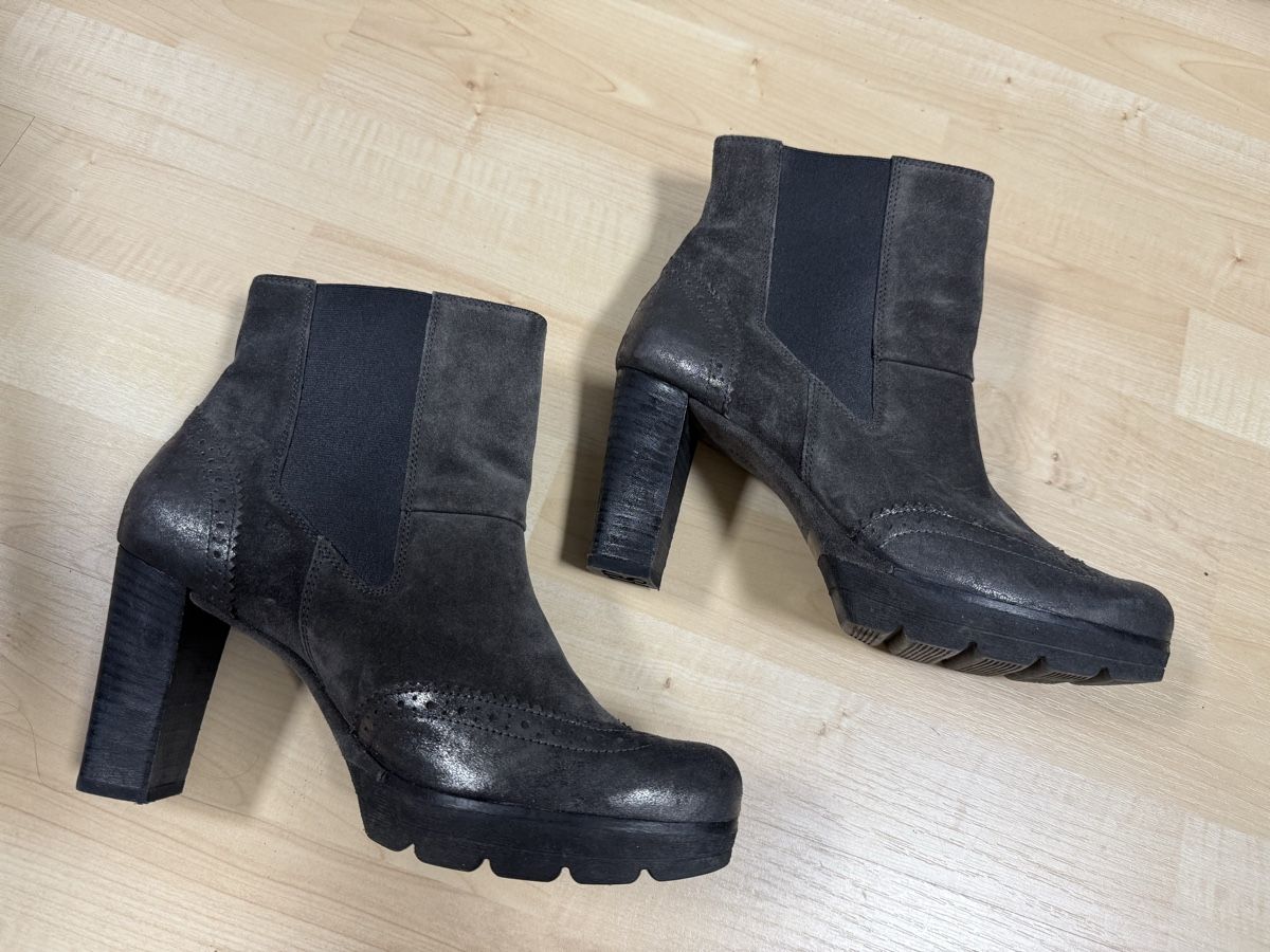 Paul Green Scarpe da donna: Paul Green Stiefeletten Gr. 39 Grau – Usato da Rubigen venduto da Elmacino 3
