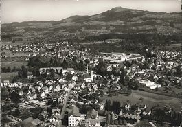 Rüti ZH Flugaufnahme Nr.2388f , 1955