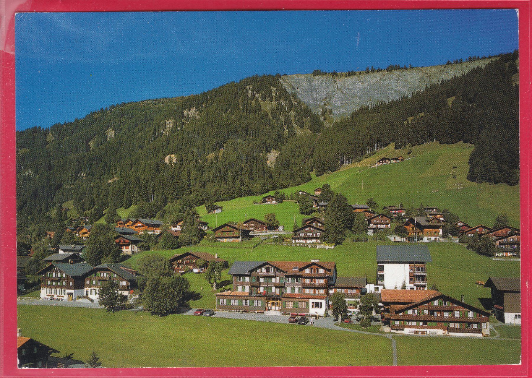 Ansichtskarten: ADELBODEN, HOTEL-PENSION HARI, SCHLEGLI – Gebraucht aus Oberrieden von Gebirgsstelze