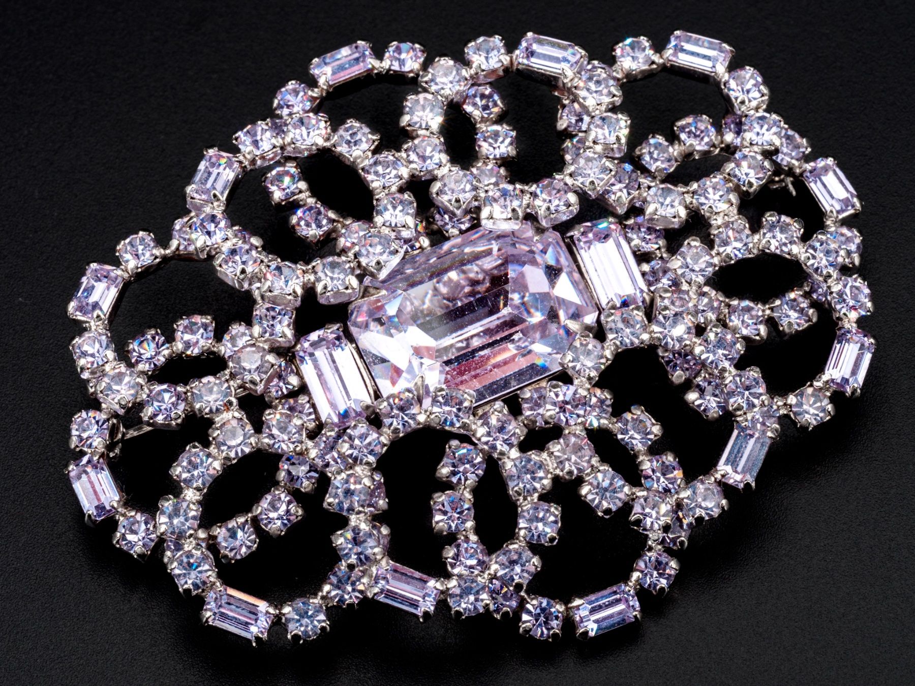 Spille & Fermagli: Grosse vintage SHERMAN Brosche; Strass – Usato da Zürich venduto da nostalgic_treasures