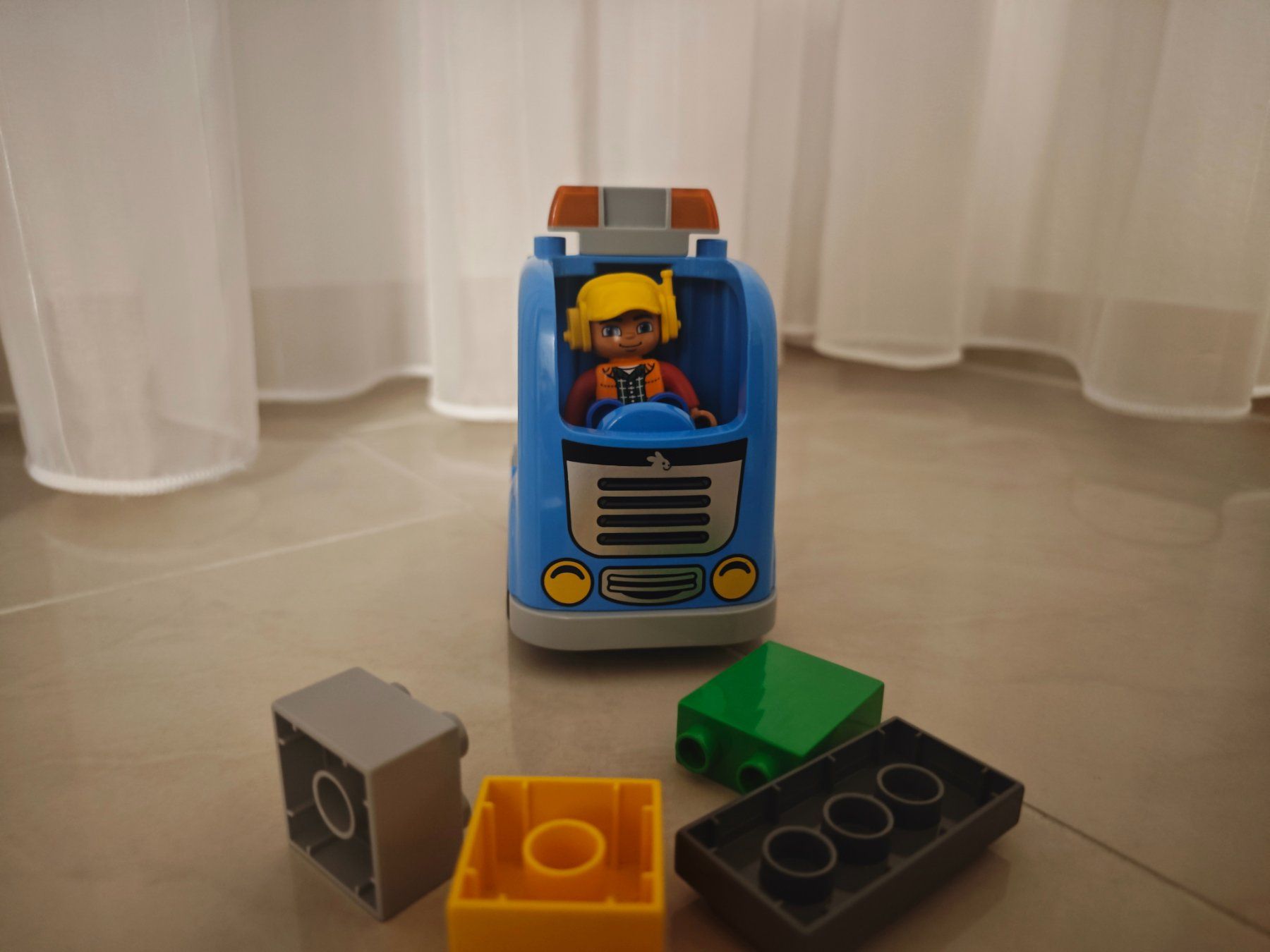 Lego Giocattoli: Lego Duplo Bagger und Lastwagen – Usato da Jona venduto da Wellisi 5