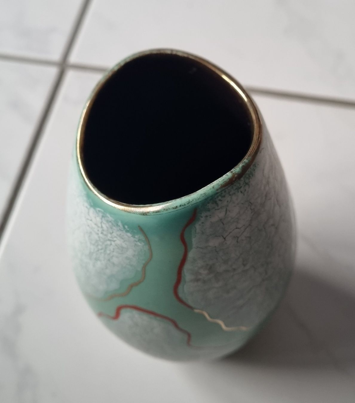 Vasi & Recipienti: Schöne, spezielle Vase "Handbemalt" – Nuovo (secondo la descrizione) da Nottwil venduto da Janny77 4