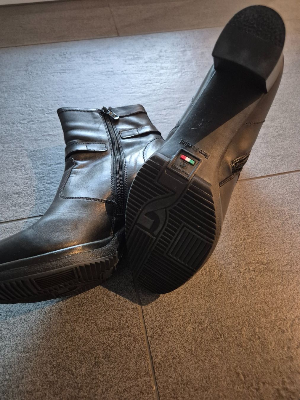 Scarpe da donna: Stiefeletten aus Leder, Schwarz, Grösse 41 – Nuovo (secondo la descrizione) da Altendorf venduto da MiriCaj 6