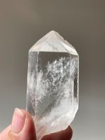 Glasklarer Bergkristall aus Brasilien  | Mineralien Stufe