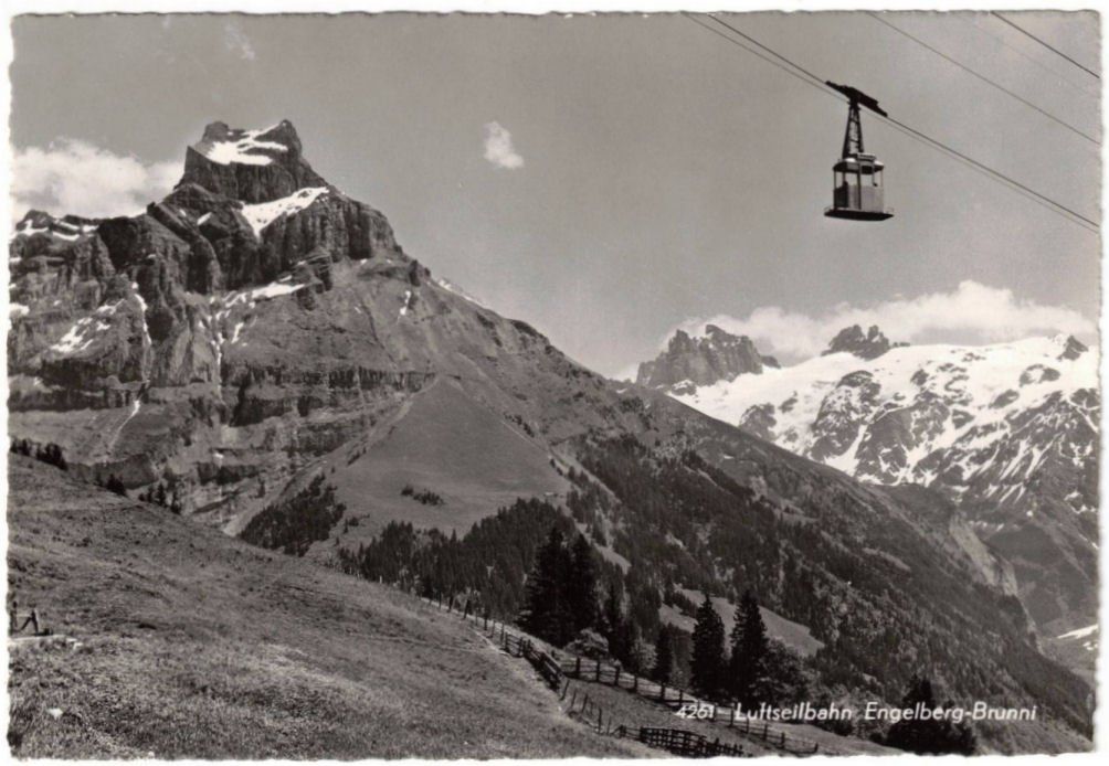 Cartes postales: Engelberg - Luftseilbahn Brunni – D'occasion à Binningen par Mountainrider