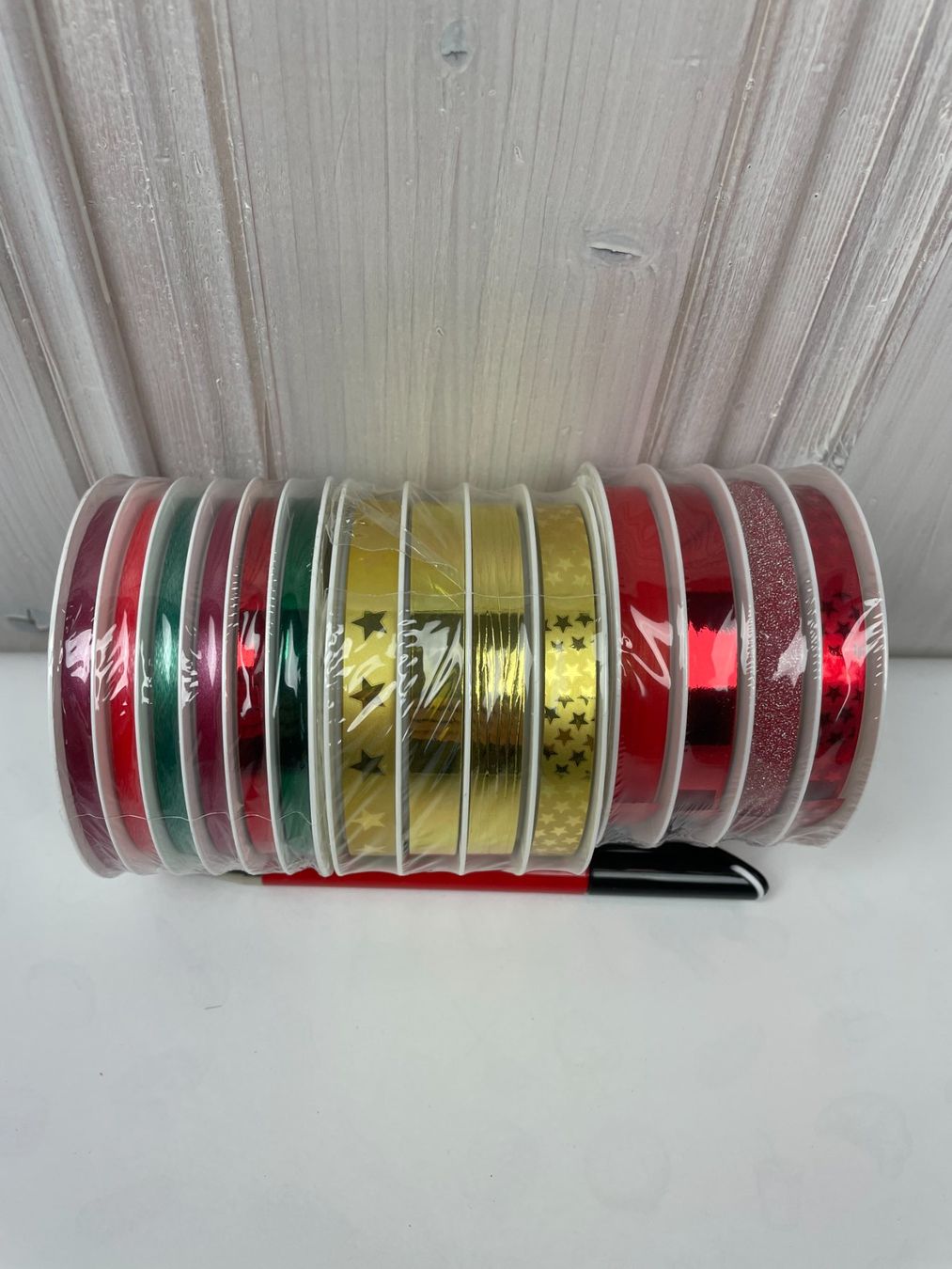Nastri decorativi: 3x Pack. Festliche Geschenkbaender Set, Stewo – Nuovo e nell'imballaggio originale da Wängi venduto da LiqKojote