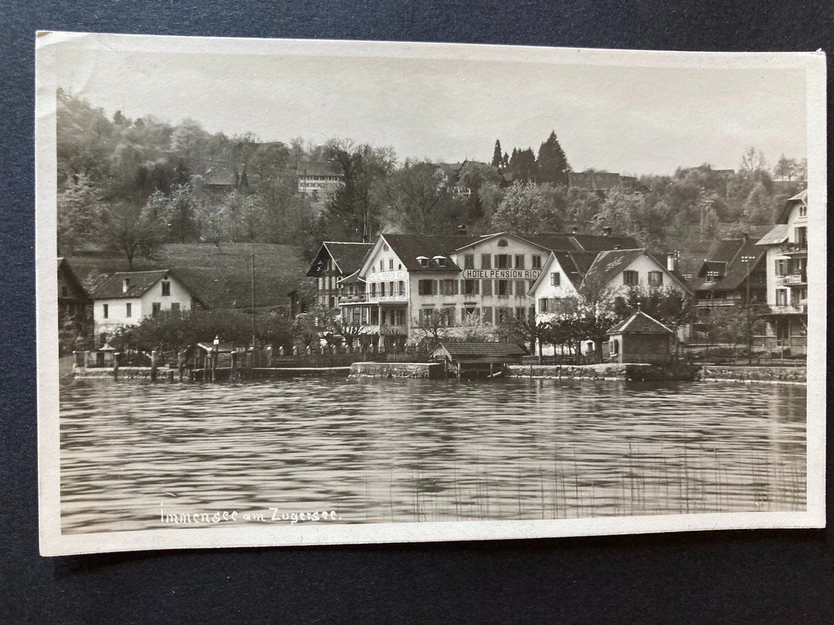 Cartoline postali: Zugersee, Bodensee, Walensee, 4 Karten – Usato da Pfäffikon SZ venduto da Etzelstuermer 1