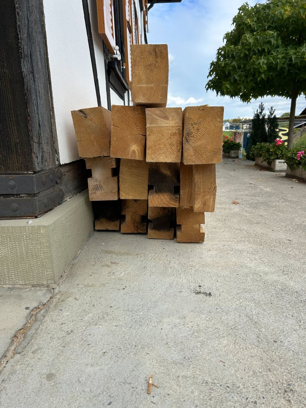 Holzartikel: Holzbalken – Gebraucht aus Zuzwil BE von Mwa1 1