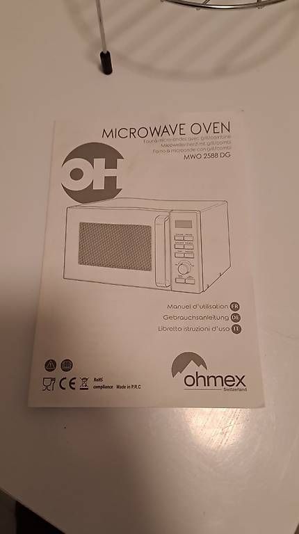 Ohmex Forni: Four micro-ondes Ohmex 25L - MWO-2588-DG – Usato da Neuchâtel venduto da mar_fjv9 4