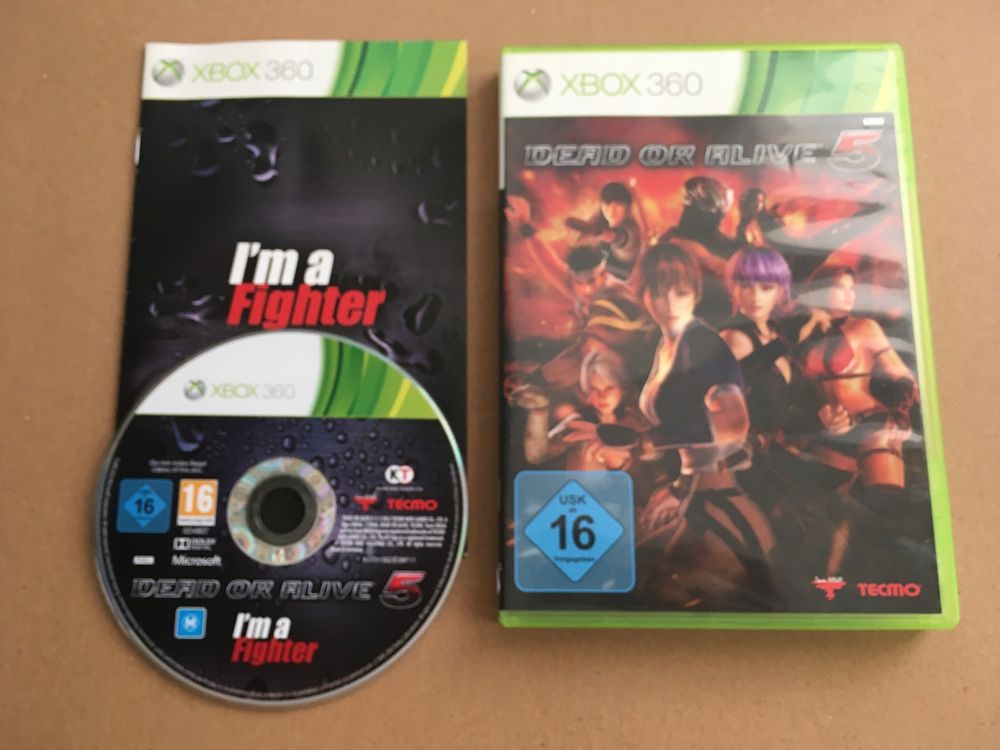 Dead or Alive 5 Xbox 360 Pas Cher Neuf
