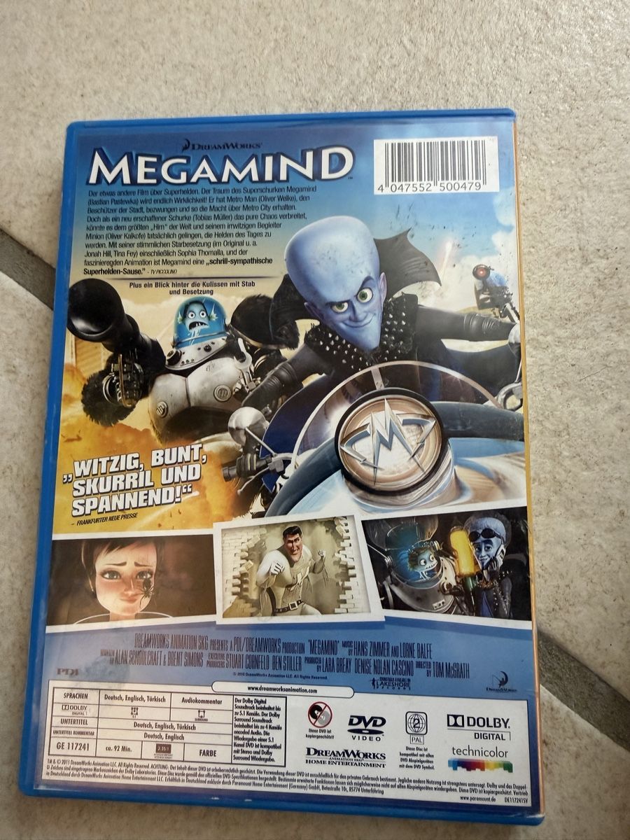 Tutti i DVDs: DVD Megamind – Usato da Recherswil venduto da luca_v 1