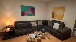 Grosses Ecksofa aus echtleder - Natuzzi
