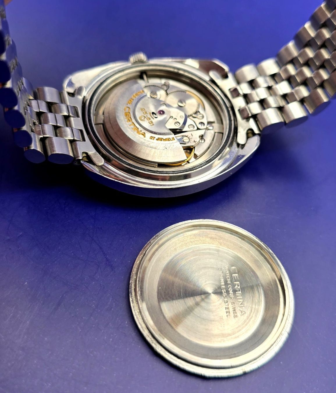 Certina Orologi: CERTINA AUTOMATIC DATE BLUE RIBBON SWISS MADE UHR – Usato da Neftenbach venduto da Taschen-Uhren 2