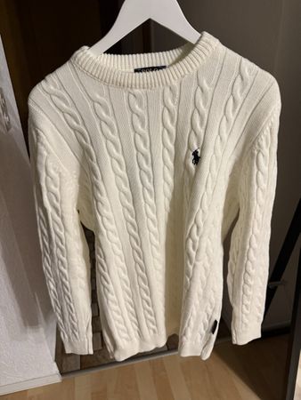 Polo Ralph Lauren Cable Knit Sweater White Size XL