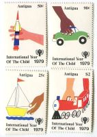 Briefmarken "Spielzeuge". Antigua