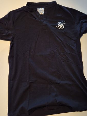 SikSilk Herren T-Shirt, Grösse L, neuwertig, Schwarz