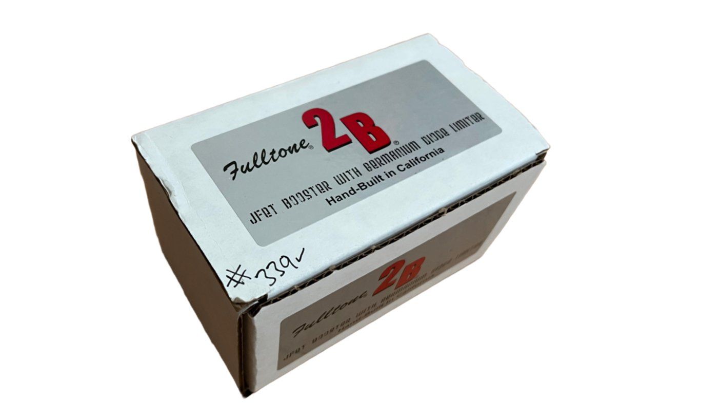 Strumenti musicali: Fulltone 2B Booster | Boost transparent + Buffer JFET – Usato da Boudry venduto da Gibus72 3
