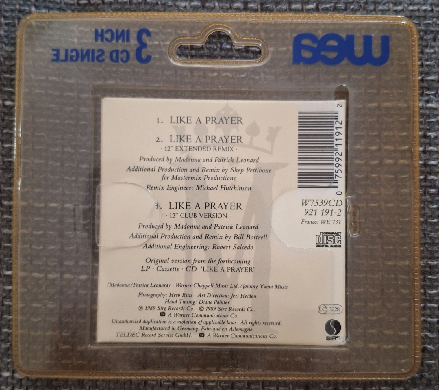CDs: Madonna Like a Prayer mini CD – Neu (gemäss Beschreibung) aus Luzern von thomarco 1