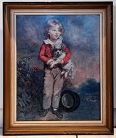 Gemälde „Junge mit Hund“