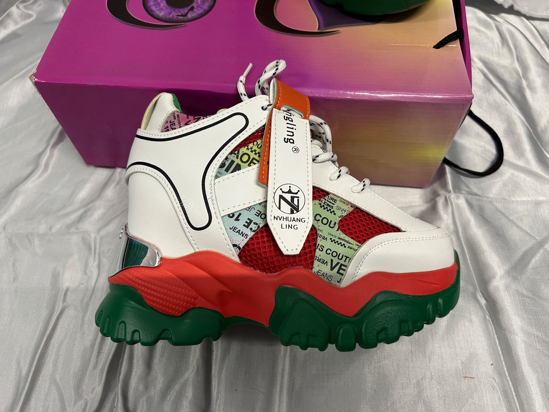 Damenschuhe: Plateau Sneakers Neu Gr 36 Gratis Versand – Neu und originalverpackt aus Regensdorf von Spyke55