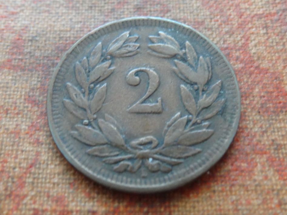 Toutes les monnaies: 2 Rp. 1899  (B) – D'occasion à Romanel-sur-Lausanne par Swift13 1